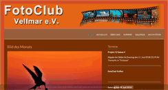 Desktop Screenshot of fotoclub-vellmar.de